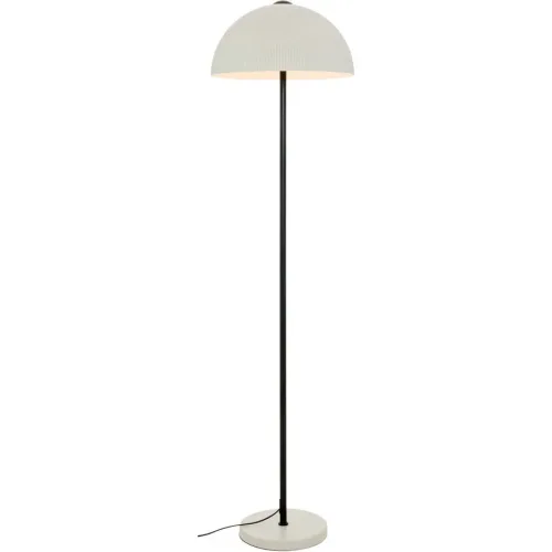 LIVIQUE, Stehlampe Kyoto Kunststoff/Metall grau E27 - Stehlampe