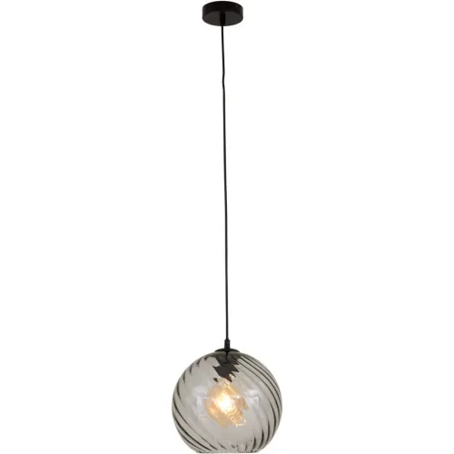 LIVIQUE, Pendellampe Jascha rauchgrau B 25 cm