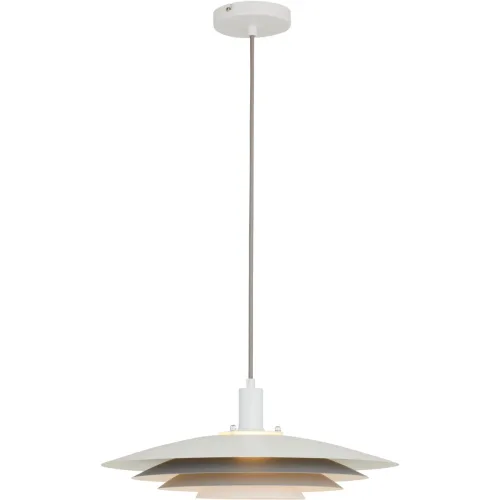 LIVIQUE, Pendellampe Tarim Metall grau Ø 48cm E27 - Farbe: grau matt