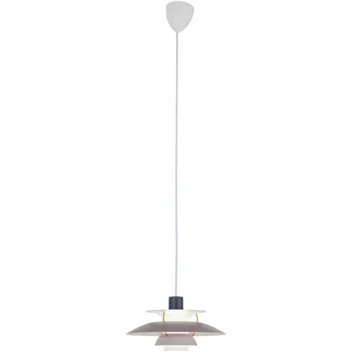 Louis poulsen, Louis poulsen Pendellampe PH 5 Mini Aluminium grau E14