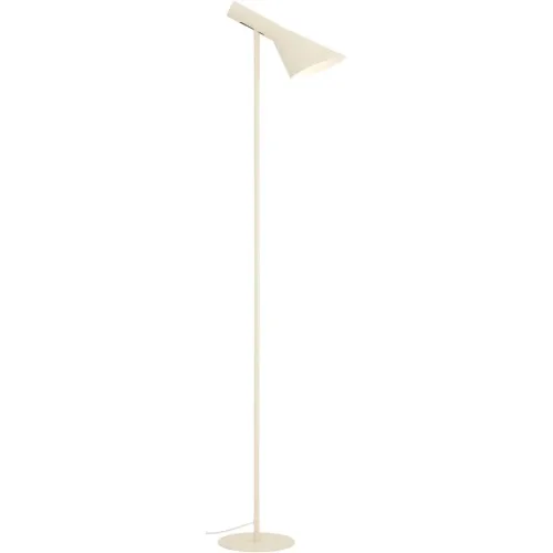 LIVIQUE, Stehlampe Arles Aluminium cremeweiss matt E27
