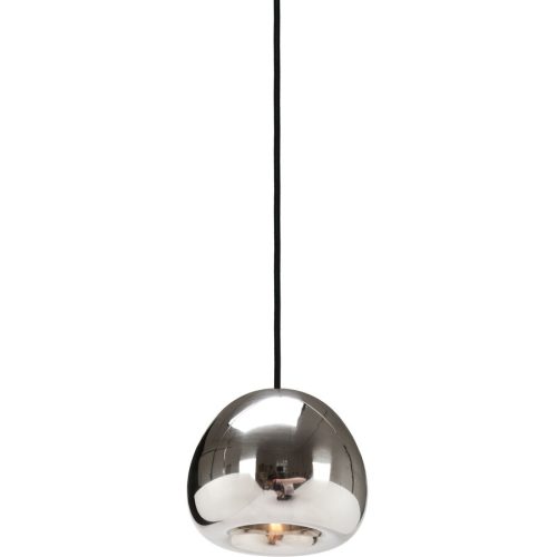 Tom Dixon, Tom Dixon Pendellampe Void mini Edelstahl - LED - Lichtfarbe: Warmweiss - Pendellampe- LED Energiesparlampe