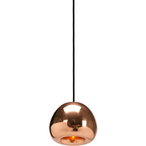 Tom Dixon, Tom Dixon Pendellampe Void Kupfer - LED - Lichtfarbe: Warmweiss - Pendellampe- LED Energiesparlampe
