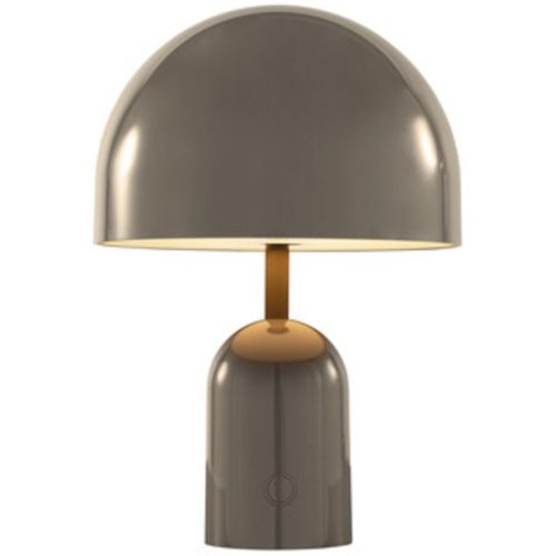 Tom Dixon, Tom Dixon Tischlampe Bell Kunststoff taupe - LED - Lichtfarbe: Warmweiss - Tischlampe- LED Energiesparlampe