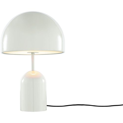 Tom Dixon, Tom Dixon Tischlampe Bell Kunststoff grau 3W LED - LED - Lichtfarbe: Warmweiss - Tischlampe- LED Energiesparlampe