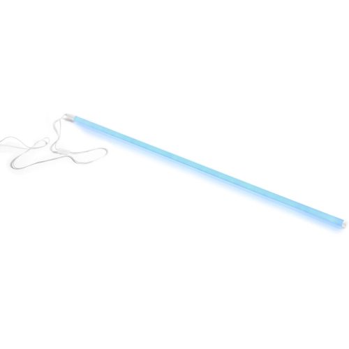 HAY, Dekolampe HAY Neon Ice blue H 150 cm - Farbe: eisblau - Lichtfarbe: Warmweiss - Material: PVC - Dekolampe