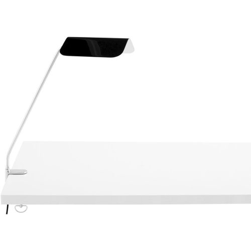 HAY, Designer-Tischlampe zum Klemmen HAY Apex E14 schwarz - Designer-Tischlampe