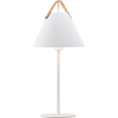 Nordlux, NORDLUX Tischlampe Strap Weiss Metall B 25 H 55 cm - Tischlampe