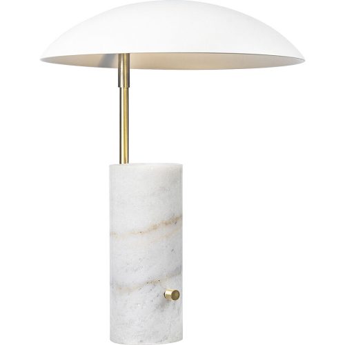 Nordlux, NORDLUX Tischlampe Mademoiselles Weiss Metall B 32 cm H 41.7 cm - Material: Marmor/Metall - Tischlampe