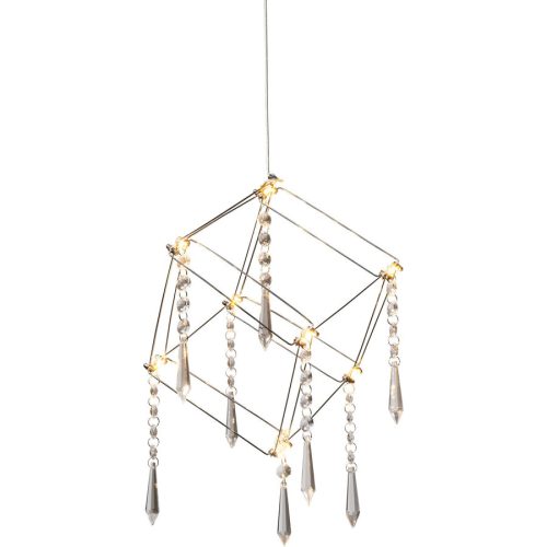 LIVIQUE, Pendellampe Navos Edelstahl Metall B 15 H 150 cm - Farbe: chrom - Pendellampe