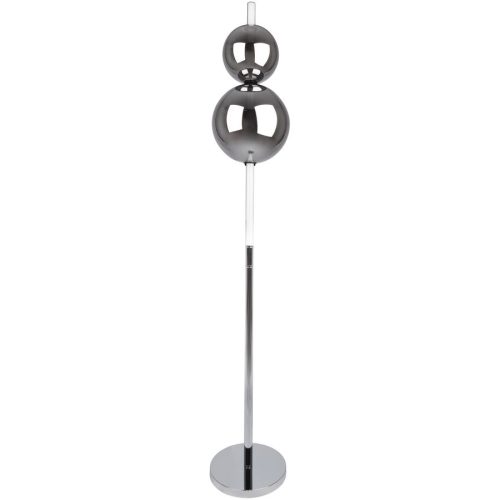 LIVIQUE, Stehlampe Nova Edelstahl Metall B 25 cm H 149.7 cm - Farbe: chrome - Stehlampe