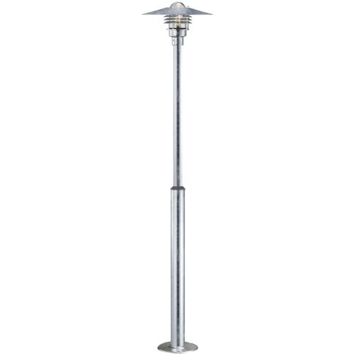Nordlux, NORDLUX Aussenlampe Vejers Silber Stahl B 39 H 215 cm - Farbe: Verzinkt - Material: GalvanizedSteel - Aussenlampe