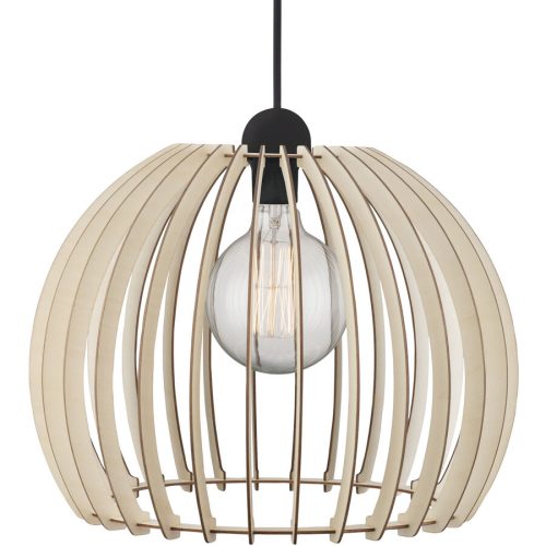 Nordlux, NORDLUX Pendellampe Chino Braun Holz B 40 H 34 cm - Pendellampe
