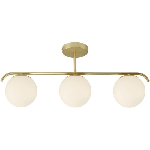 Nordlux, NORDLUX Pendellampe Grant Edelstahl Glas B 14.5 cm H 29.23 cm - Farbe: messing - Pendellampe