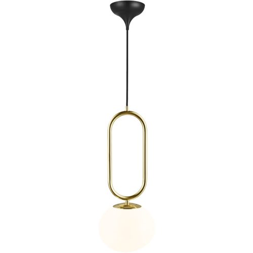 Nordlux, NORDLUX Pendellampe Shapes Edelstahl Glas B 22 cm H 60.5 cm - Farbe: messing - Pendellampe