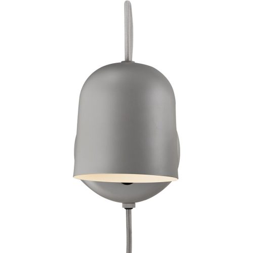 Nordlux, NORDLUX Wandlampe Angle Grau Metall B 17 cm H 19.1 cm - Wandlampe