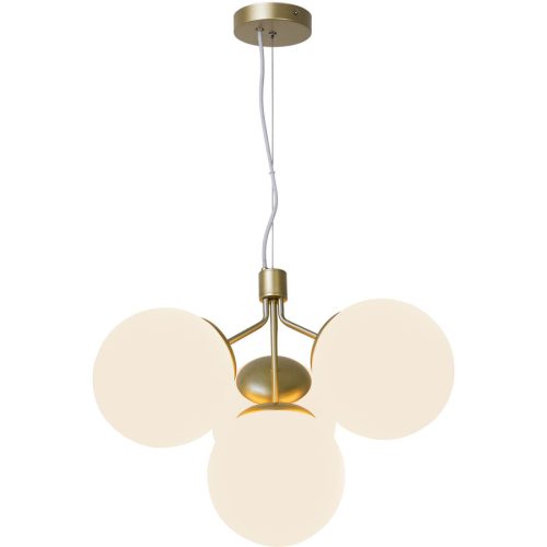 Nordlux, NORDLUX Pendellampe Ivona Edelstahl Glas B 54.2 cm H 41.5 cm - Farbe: messing - Pendellampe