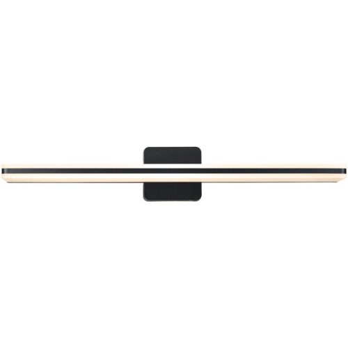 Nordlux, NORDLUX Wandlampe Tinia Schwarz Kunststoff B 60 H 10 cm - Material: Plastik - Wandlampe