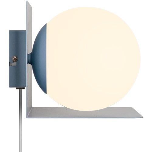 Nordlux, NORDLUX Wandlampe Lilibeth Blau Metall B 35 H 16 cm - Wandlampe
