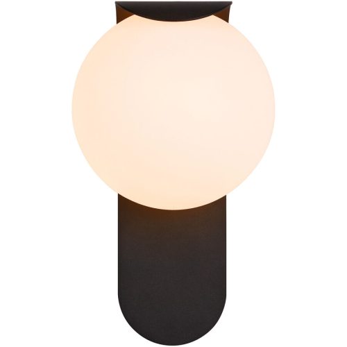 Nordlux, NORDLUX Wandlampe aussen Dalius Schwarz Kunststoff B 21.8 cm H 30.5 cm - Material: Plastik - Wandlampe aussen