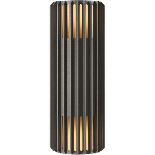 Nordlux, NORDLUX Wandlampe aussen Aludra Schwarz Aluminium B 12.4 cm H 33.7 cm - Wandlampe aussen