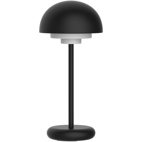 LIVIQUE, Tischlampe Smukke Schwarz Kunststoff B 17 cm H 33.5 cm - Material: Polycarbonat - Tischlampe