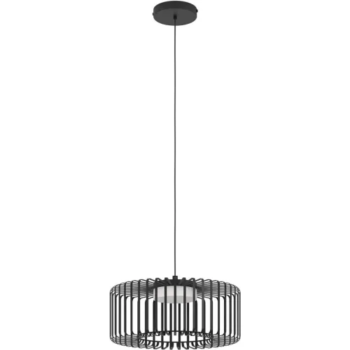 LIVIQUE, Pendellampe Ginestrone-Z Schwarz 2450 lm Dimmbar B 45 cm