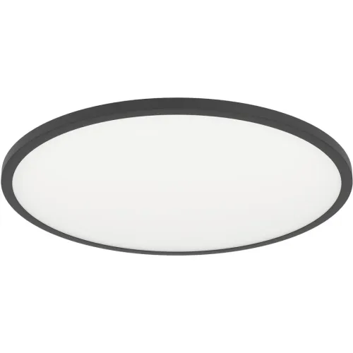 LIVIQUE, Deckenlampe Sarsina-Z Schwarz 5800 lm Dimmbar B 60 cm