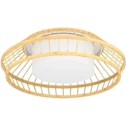 LIVIQUE, Deckenlampe Yuku-Z Weiss 2600 lm Dimmbar B 46 cm