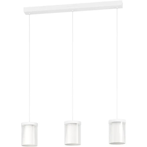 LIVIQUE, Pendellampe Chiusell Weiss 1500 lm Dimmbar B 13 cm