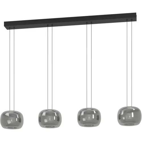 LIVIQUE, Pendellampe Hortunas Schwarz Dimmbar B 21 cm