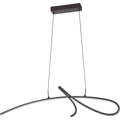 LIVIQUE, Pendellampe Cardoncito Schwarz 2400 lm B 7 cm