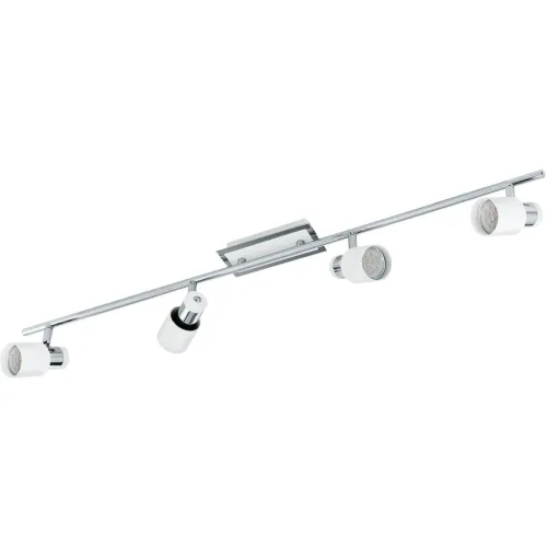LIVIQUE, Spot Davida chrom, weiss B 7 cm
