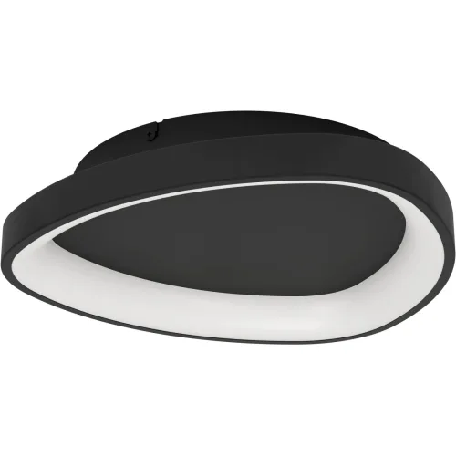 LIVIQUE, Deckenlampe Loretello schwarz 1440 lm Dimmbar B 35 cm