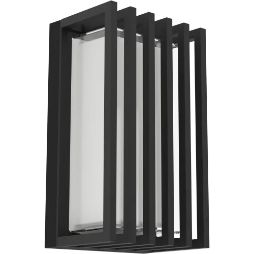 LIVIQUE, Wandlampe aussen Genoves schwarz-struktur IP65