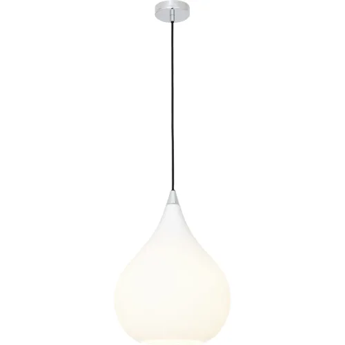 LIVIQUE, Pendellampe Perla Weiss Glas 30 cm 140 cm - Pendellampe