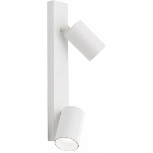 LIVIQUE, Spot Sean Weiss Stahl 35 cm 12.7 cm - Spot