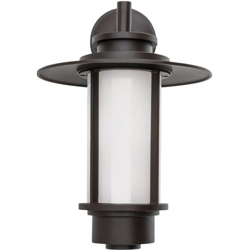 LIVIQUE, Wandlampe aussen Teiko Braun 24 cm 36.5 cm - Material: Siluminguss - Wandlampe aussen