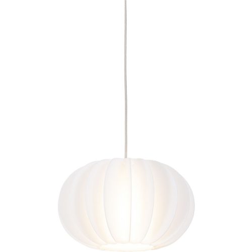 LIVIQUE, Pendellampe Lizza Weiss Kunststoff 28 cm 18 cm - Pendellampe