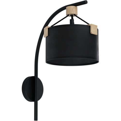 Eglo, Eglo Wandlampe Potosi Schwarz Stahl 51 cm - Wandlampe