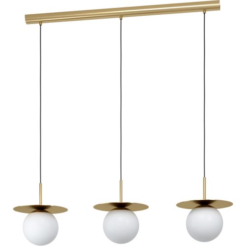 Eglo, Eglo Pendellampe Arenales Stahl 27.5 cm 150 cm - Farbe: messing - Pendellampe