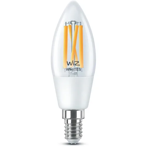 WIZ, Philips E14 Smart-LED-Kerze Filament | 40 W