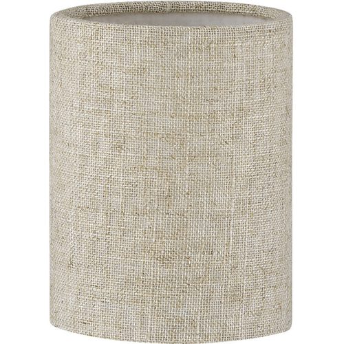 LIVIQUE, Lampenschirm Nero M6 Beige Leinen 9 cm 11 cm - Farbe: sand - Lampenschirm