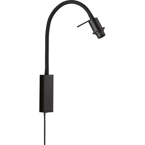 LIVIQUE, Wandlampe Nero M6 Schwarz Metall 4 cm 40 cm - Wandlampe