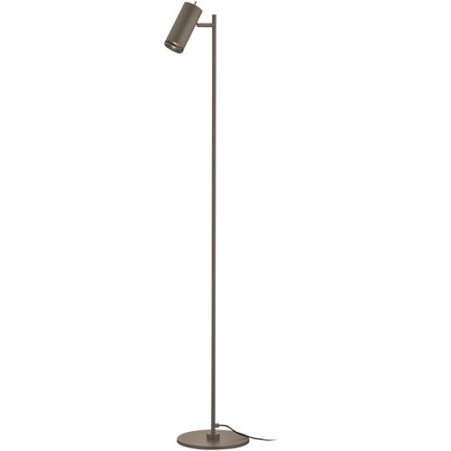 LIVIQUE, Leselampe Adina Grau Metall 135 cm - Farbe: taupe - Leselampe