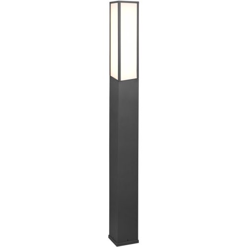 LIVIQUE, Aussenlampe Fomane Grau 15 cm 155 cm - Farbe: anthrazit - LED - Lichtfarbe: Warmweiss - Material: Aluminium-Druckguss - Aussenlampe- LED