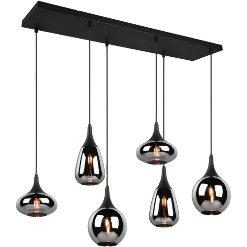 CONFORAMA, Hängelampe GRACE 93.8x150cm 40W schwarz
