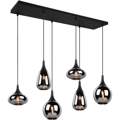 CONFORAMA, Hängelampe GRACE 93.8x150cm 40W schwarz