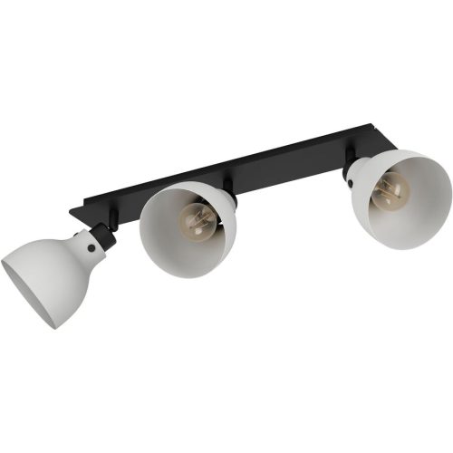 Eglo, Eglo Spot Matlock Grau/Schwarz Stahl/Holz 14.5 cm 22.5 cm - Material: Holz/Stahl - Spot