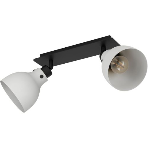 Eglo, Eglo Spot Matlock Grau/Schwarz Stahl/Holz 14.5 cm 22.5 cm - Material: Holz/Stahl - Spot